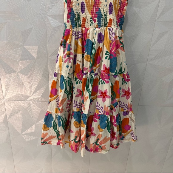 Disney Store Little Mermaid Live Action Dress Women Size Small 100% Cotton - Picture 11 of 12